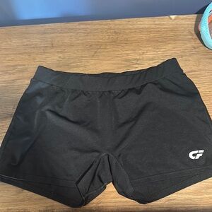 Augusta Sportswear Black Athletic Shorts Moisture-Wicking Design